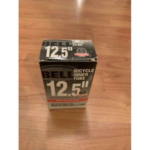 Bell Standard Replacement Bicycle Inner Tube 12.5" x 1.75-2.25" Black - Picture 1 of 10